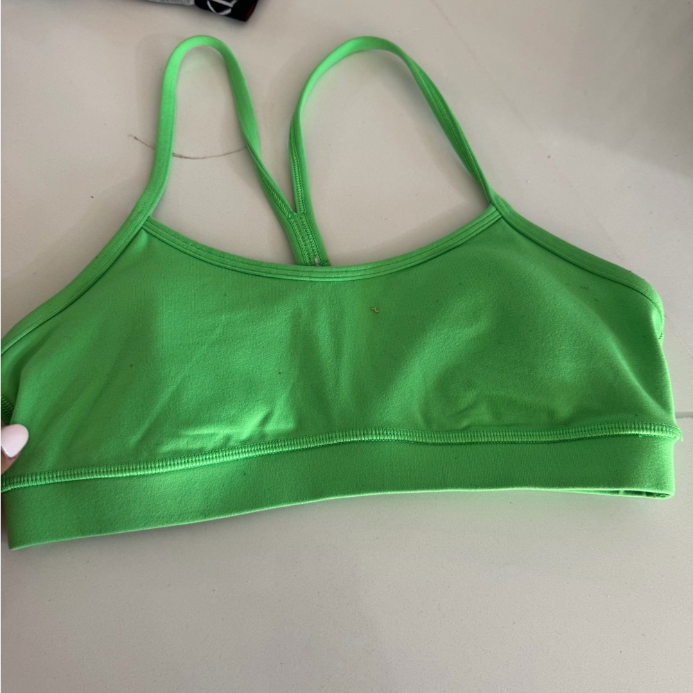 lululemon athletica Green Sports Bra